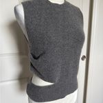 ZARA Gray Women's Sweater Vest Photo 1