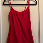 Tresics | Red Tank Top Camisole Adjustable Straps Basic Top Large Photo 0