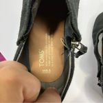 Toms  Deia boots black wool suede mixed media size‎ 8.5 Photo 8