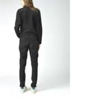 6397 black coveralls slim drop waist jumpsuit, boiler suit retail $595 Photo 7
