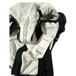 Xersion NWT  Swimsuit SZ XL Black Abstract Print Zip Front Removable Cups Tummy Photo 4