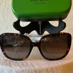 Kate Spade : Wilhelmina Brown Tortoise Sunglasses- Floral Photo 5