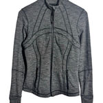 Lululemon Define Jacket Luon Jacket Women 8 Heathered Gray Yoga Pilates Active Photo 0