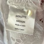 Like New Merlette Brandt Eyelet Tiered
Swing Blouse White Medium Retail $500.00 Photo 10