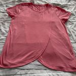 Motherhood Maternity nursing Pink layered tulip Short Sleeve Tee, size M casual Photo 4