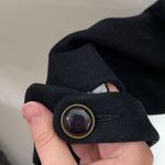 Anthropologie Leifsdottir military coat size 4 Black Photo 10