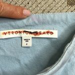 Veronica Beard Scuba Slim-Fit light blue back zip Cropped Pant, size 4, SAMPLE Photo 15