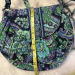 Vera Bradley Saddle Crossbody Bag – Indigo Pop Floral – Adjustable Strap Photo 2