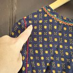 Holding Horses | Embroidered Boho Button Back Blouse | Size 2 Photo 6