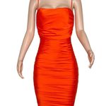 Nookie  Cooper Midi Dress, Tangerine, Small Photo 10
