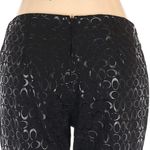 Anna Black cropped Hip huggers vintage 70s Dress Pants Size 1X Plus Size Photo 3