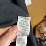 Gymshark Black Cropped Crest Hoodie Long Sleeve Sweatshirt Size Medium Photo 7