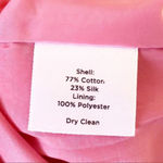 Talbots Pink Silk Blend Textured Sheath Dress Size 10 Office Wear Career Work Photo 7