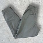 Burberry Vtg Burberrys Green Dress Pants High Waisted Chino Trousers Sz 8 Career Office Photo 0