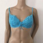 NWOT Christies Italian Lace Bra Blue Size undefined Photo 0