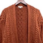 Target Nili Lotan x  Cable knit Cardigan Sweater Long Sweater Women’s Size XXS Photo 5
