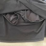 Lands' End  Women Black Elastic Waistband Built In Shorts‎ Swim Skirt Size 14 Photo 3