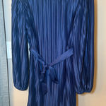 En Saison‎ Lisa Pleated Dress Navy Blue Size Small Photo 0