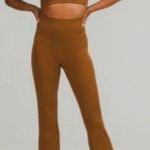 Lululemon copper brown super high rise groove pants Photo 0