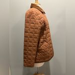 Casual Corner Corduroy/Faux Suede Quilted barn chore cabin core jacket size L Brown Size L Photo 6