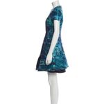 Proenza Schouler  Leather-trimmed bouclé-jacquard dress. Sz 2 Photo 9