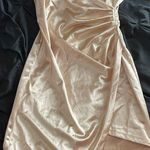 Windsor gold silk dress Photo 0