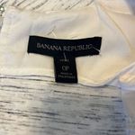 Banana Republic  EUC Cream Grey Heather Zipper Pocket Mini Dress Tunic Sz 0P Photo 4