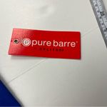 Pure Barre PURE‎ BARRE Splits59 Womens Size XS Leggings Blue Lycra Stretch Ribbed Leg NEW Photo 3