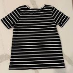 Zenana Outfitters  Black White Short Sleeve Tee T-Shirt Women’s XL Cotton/Spandex Photo 3