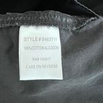 Leshop Black Zip Up Vest Ruffle Size L Photo 5