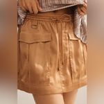 Anthropologie  Love The Label‎ Silky Cargo Skirt Women’s SIZE SMALL new Photo 2