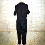 Bella Dahl  Jumpsuit Womens S Black Roll Sleeve Utility Lyocell Rock Grunge Boho Photo 10