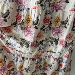 House of Harlow Floral Linen Maxi Dress M Photo 7