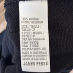 James Perse Women's Black Short Sleeve Crew Neck T-Shirt Size 2 Photo 4