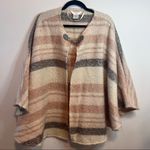 LC Lauren Conrad Brushed Solid Lurex Cape Photo 3