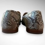 Banana Republic Women's Gray and White Vegan Snakeskin Loafers Size 9 | EUC Photo 3