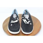 Hey Dude Wendy Chambray Off Black Boho Loafers Comfort Casual Shoes US 7 Photo 10