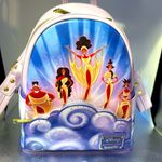 Disney  Loungefly Hercules Muses Clouds Purple Backpack with Whimsical Design​ Photo 0