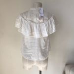 Urban Outfitters UO Bluebell Ruffle Button-Down Blouse Photo 6