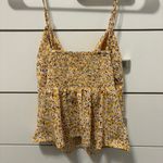 Abercrombie & Fitch Abercrombie Floral Front Knot Tank Photo 2