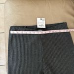ZARA Charcoal Cozychic Ribbed Knit Lounge Pants. Size L Photo 4