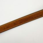 Nocona Western style leather belt silver buckle Brown Photo 3