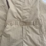 ZARA Tan Strapless Jumpsuit Photo 1