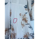 Free People After The Storm Maxi Dress Ivory Combo Ethereal Boho Western Size 0 Photo 5