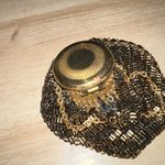 Whiting & Davis Vintage 1940’s Gate Frame Victorian Wristlet Bag Pouch Photo 9