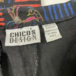 Chicos Design | Vintage Pants Artsy High Rise Cotton Made in Turkey Womens 16/3 Black Photo 2