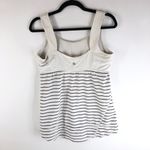 Lululemon Run: Chase Me Tank Quiet Stripe Printed White Deep Indigo Blue 10 Photo 1