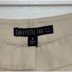 NWT Lafayette 148 Menswear Pants in Stretch Cotton Tan Photo 4