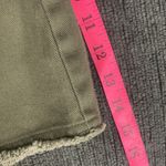 Oak + Fort  Army Green Button Fly Shorts Size 30 Photo 5