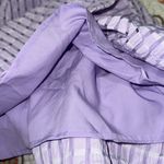 Day + Moon large lilac check ruffle sleeve with tie back lined dress w/pockets Purple Photo 7